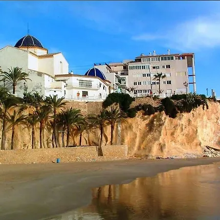 Luxury Primerisima Linea Playa Poniente Benidorm Con 6,5 Mts De Vistas Frontales Al Mar Exterior photo